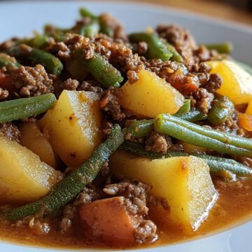 Hobo Casserole with Ground Beef