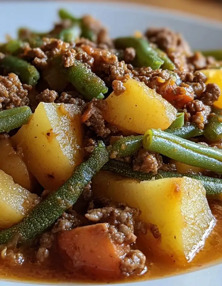 Hobo Casserole with Ground Beef