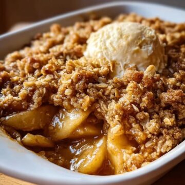 Homemade Apple Crisp
