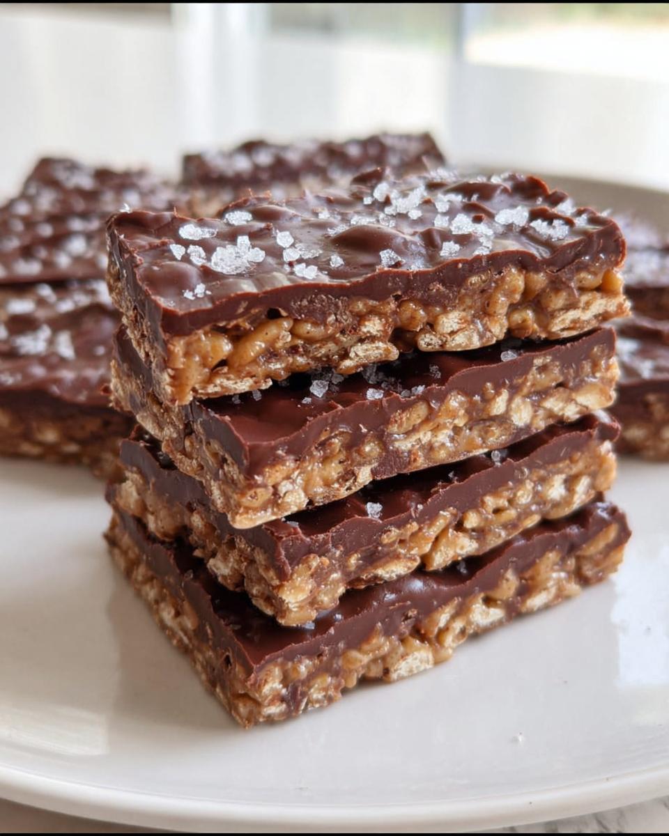 Homemade Crunch Bars - detail 1