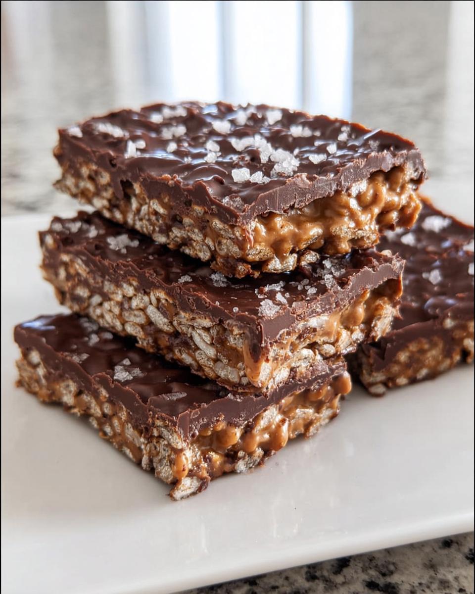 Homemade Crunch Bars - detail 2