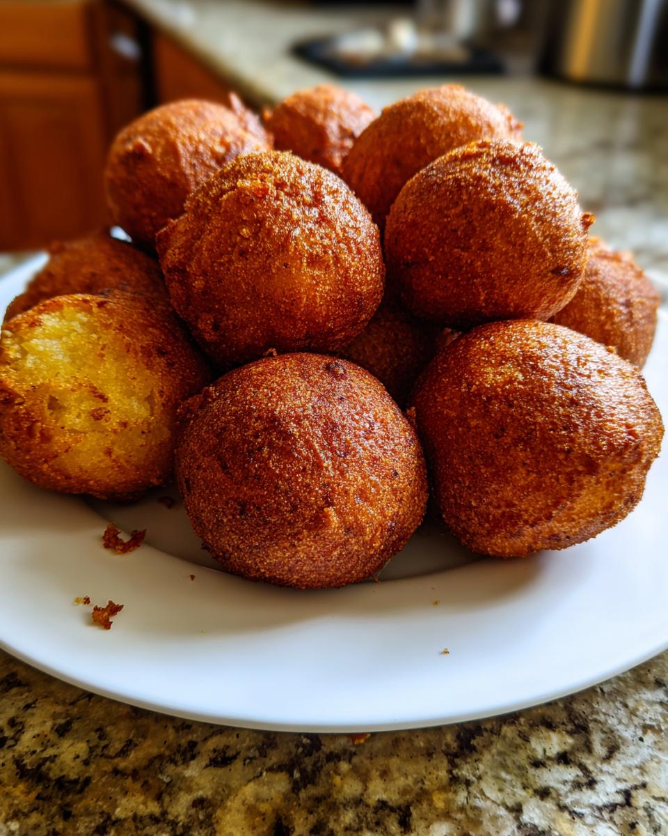 Homemade Hush Puppies - detail 2