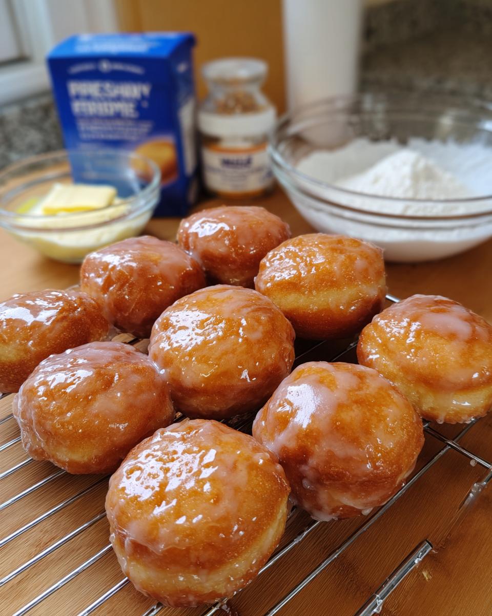 Homemade Krispy Kremes - detail 2