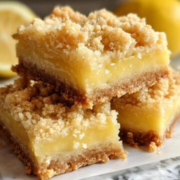 Homemade Lemon Crumb Bars