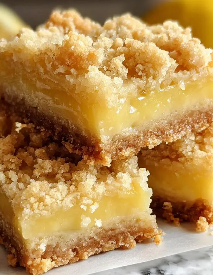 Homemade Lemon Crumb Bars