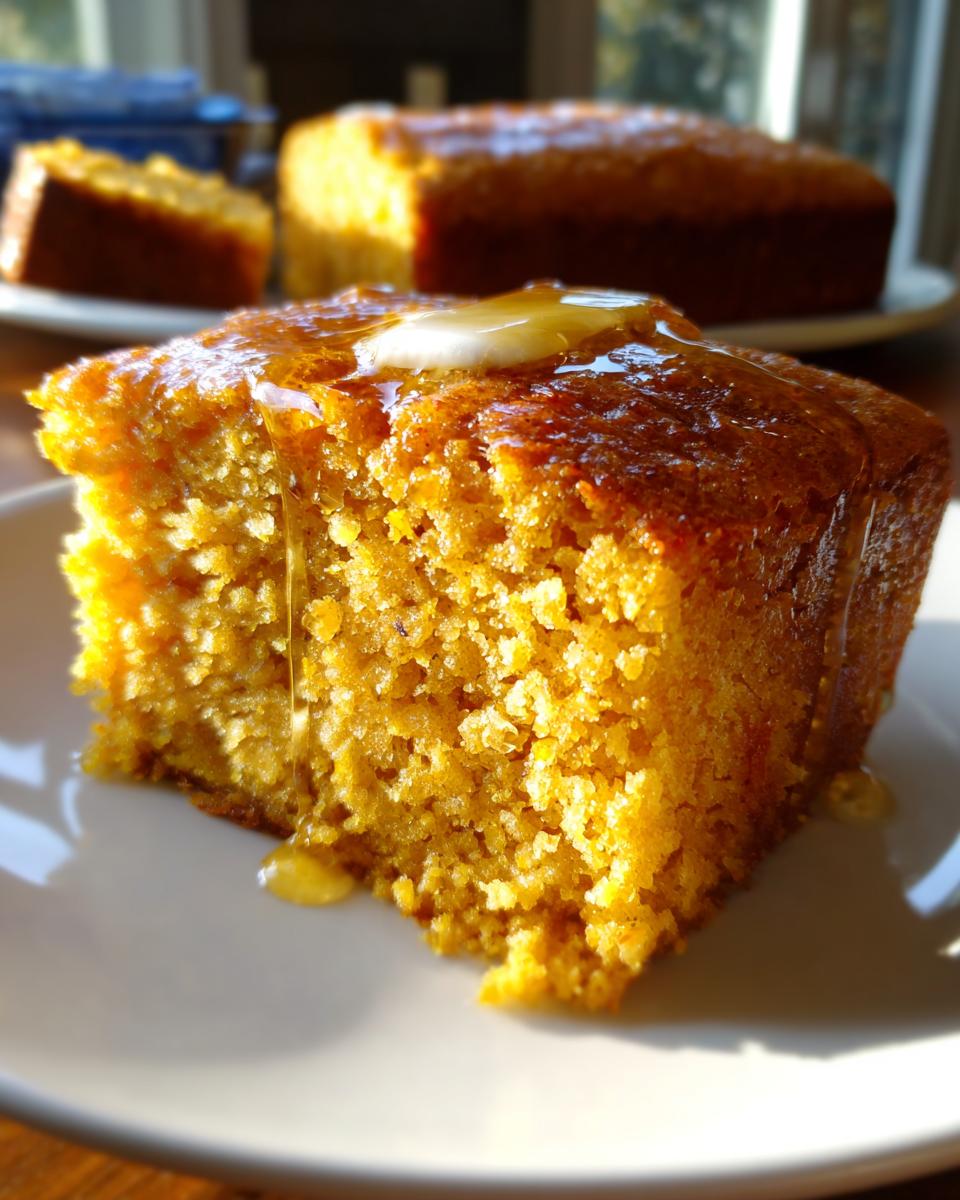 Honey Butter Sweet Potato Cornbread - detail 1