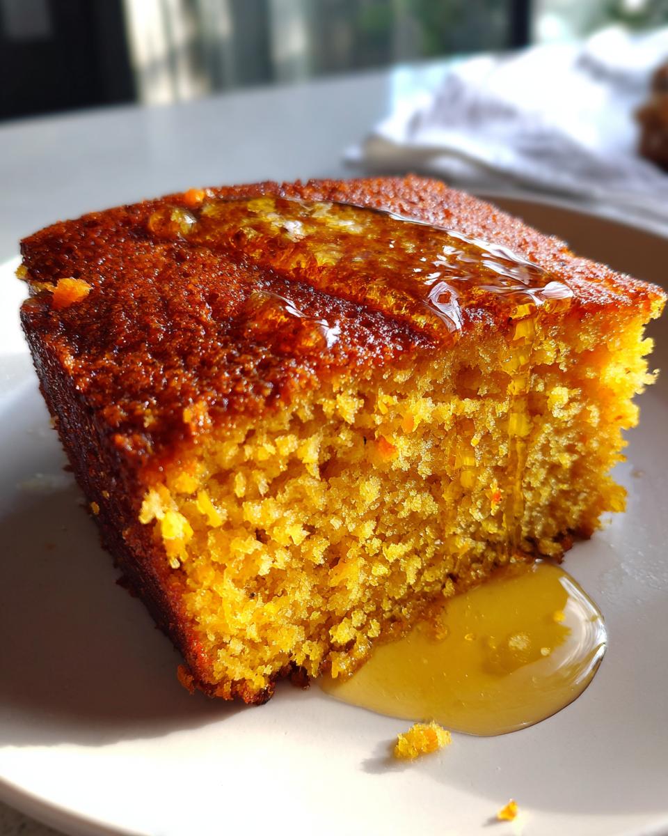 Honey Butter Sweet Potato Cornbread - detail 2