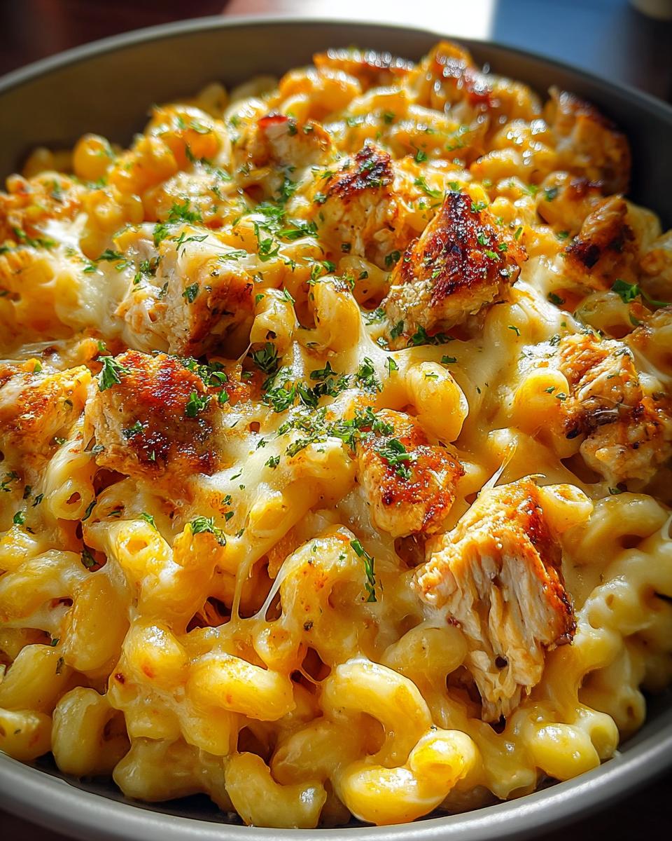 Honey Pepper Chicken Mac and Cheese - detail 1