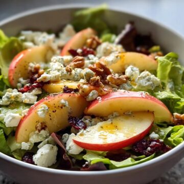 Honeycrisp Apple and Feta Salad