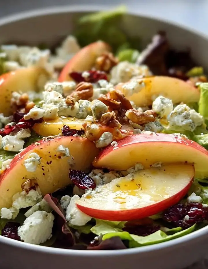 Honeycrisp Apple and Feta Salad