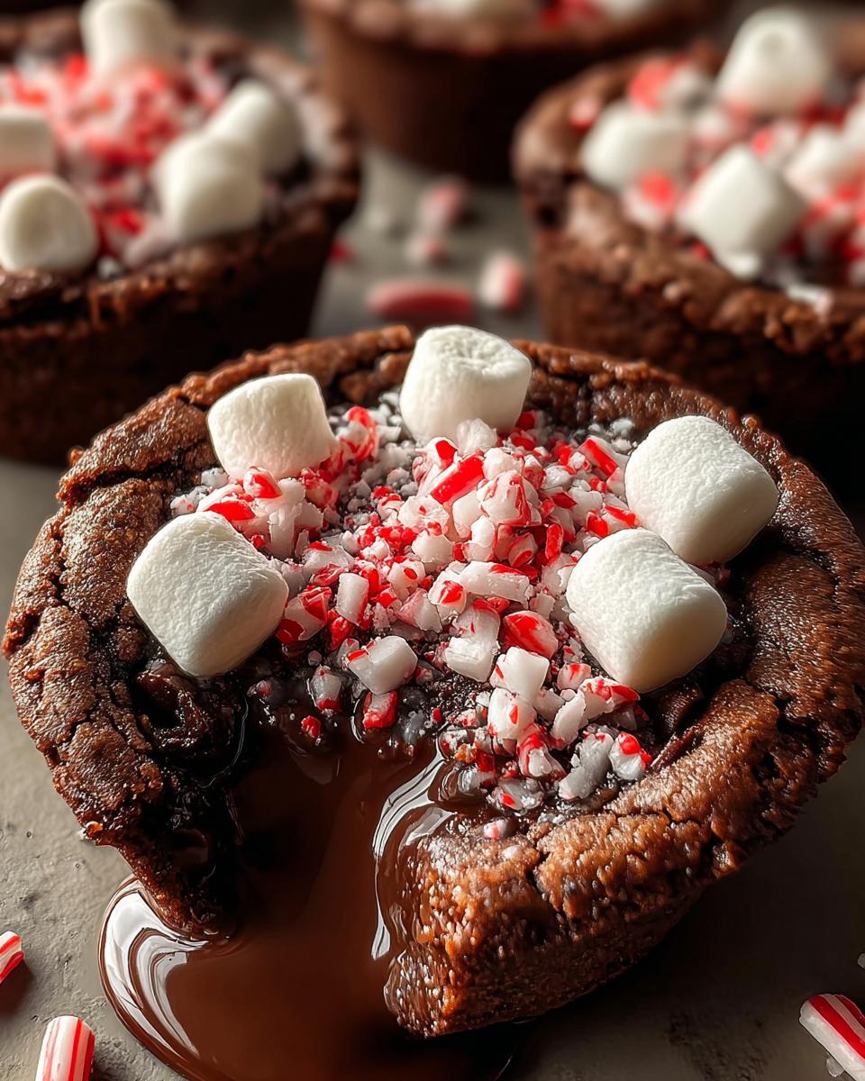 Hot Chocolate Cookie Cups - detail 1