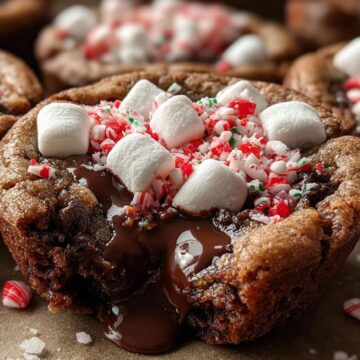 Hot Chocolate Cookie Cups
