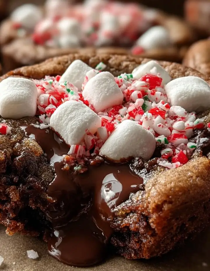 Hot Chocolate Cookie Cups