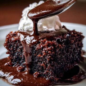 Hot Fudge Chocolate Pudding Cake