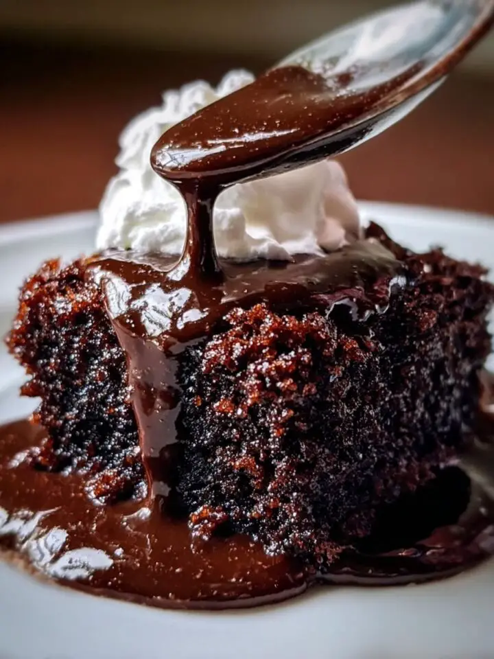 Hot Fudge Chocolate Pudding Cake