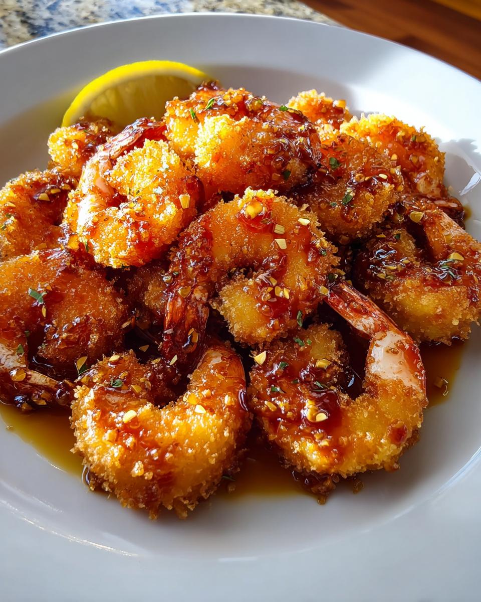 Hot Honey Fried Shrimp - detail 1