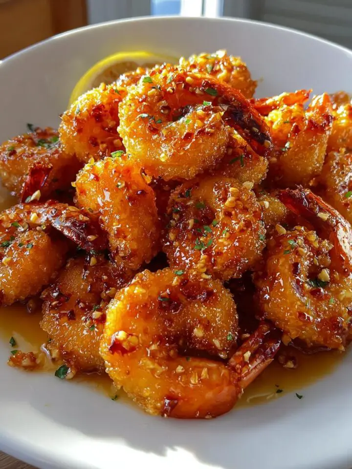 Hot Honey Fried Shrimp