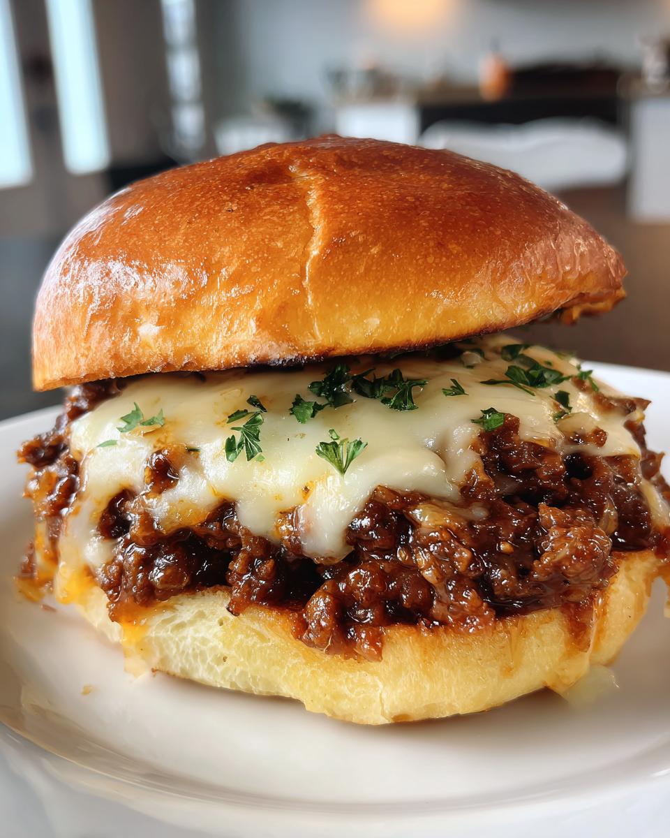 Irresistible French Onion Beef Sloppy Joes - detail 1