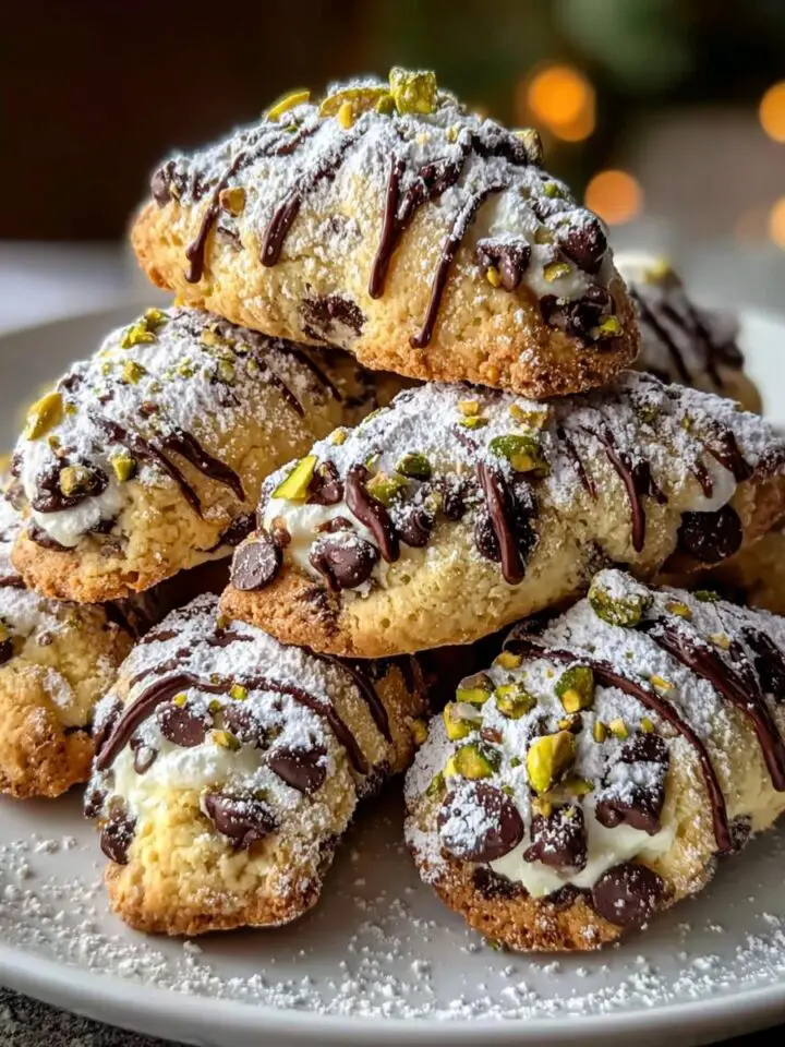 Italian Cannoli Cookies