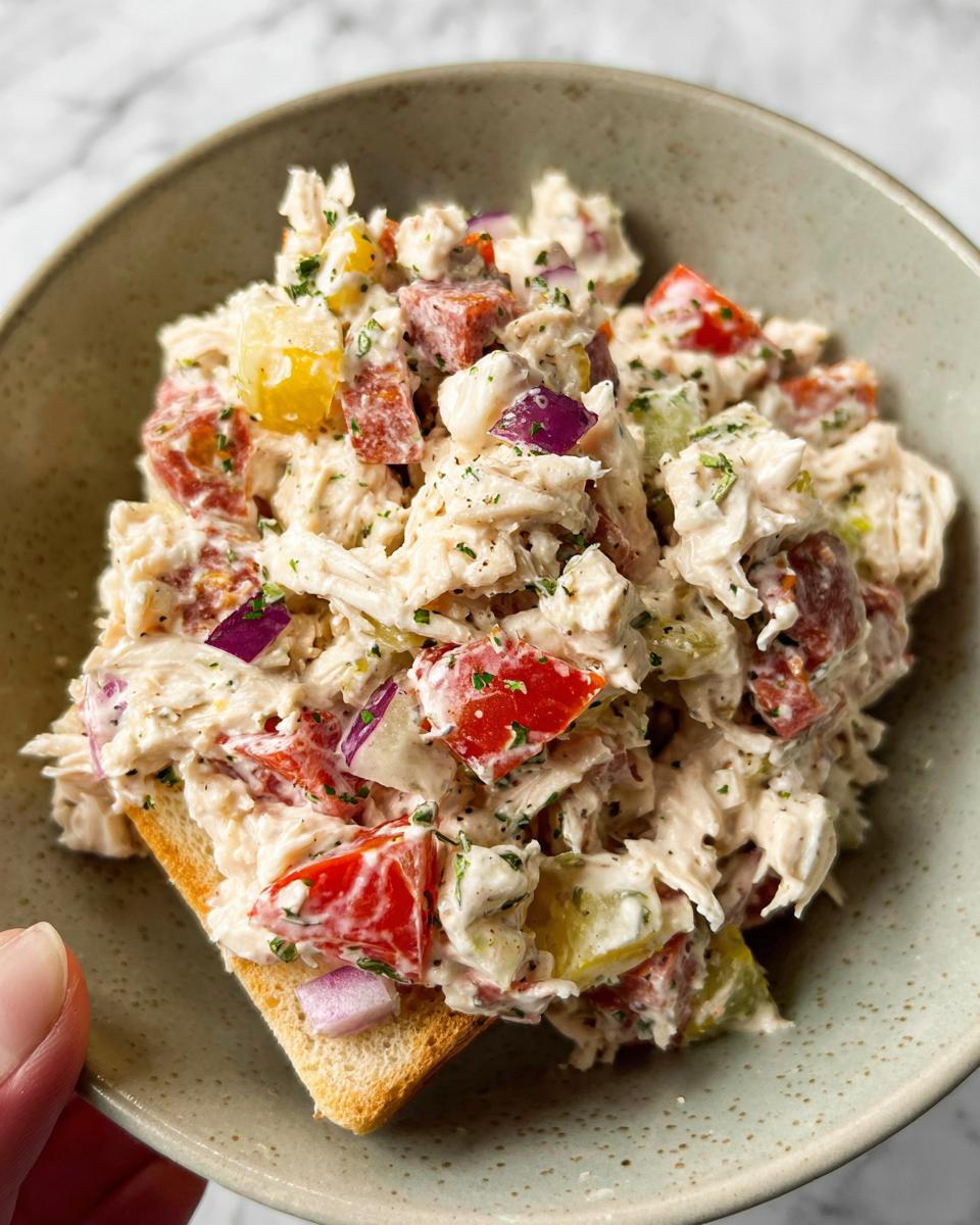 Italian Grinder Chicken Salad - detail 1