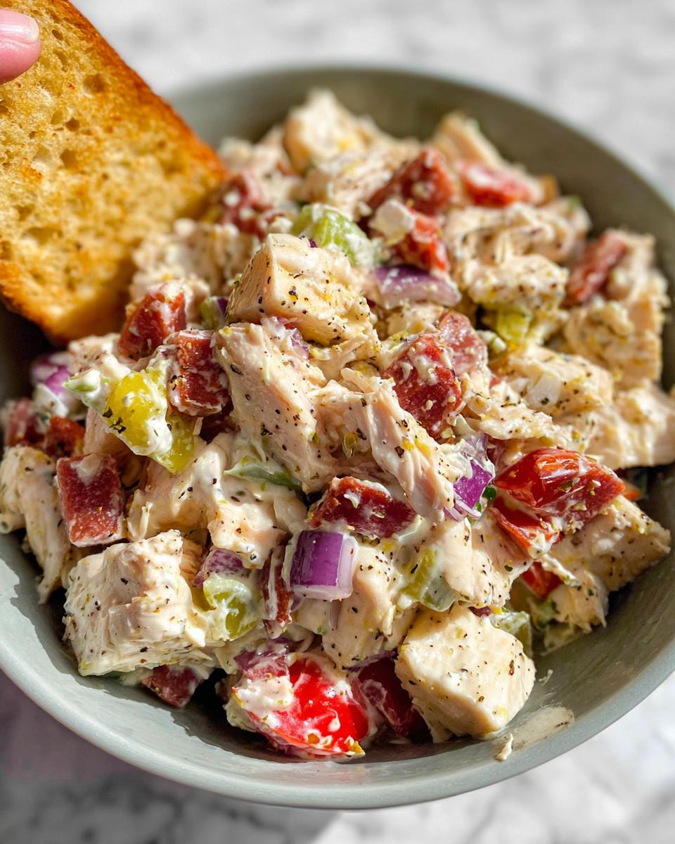 Italian Grinder Chicken Salad - detail 2