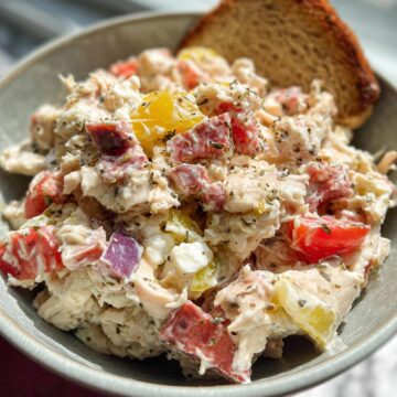 Italian Grinder Chicken Salad