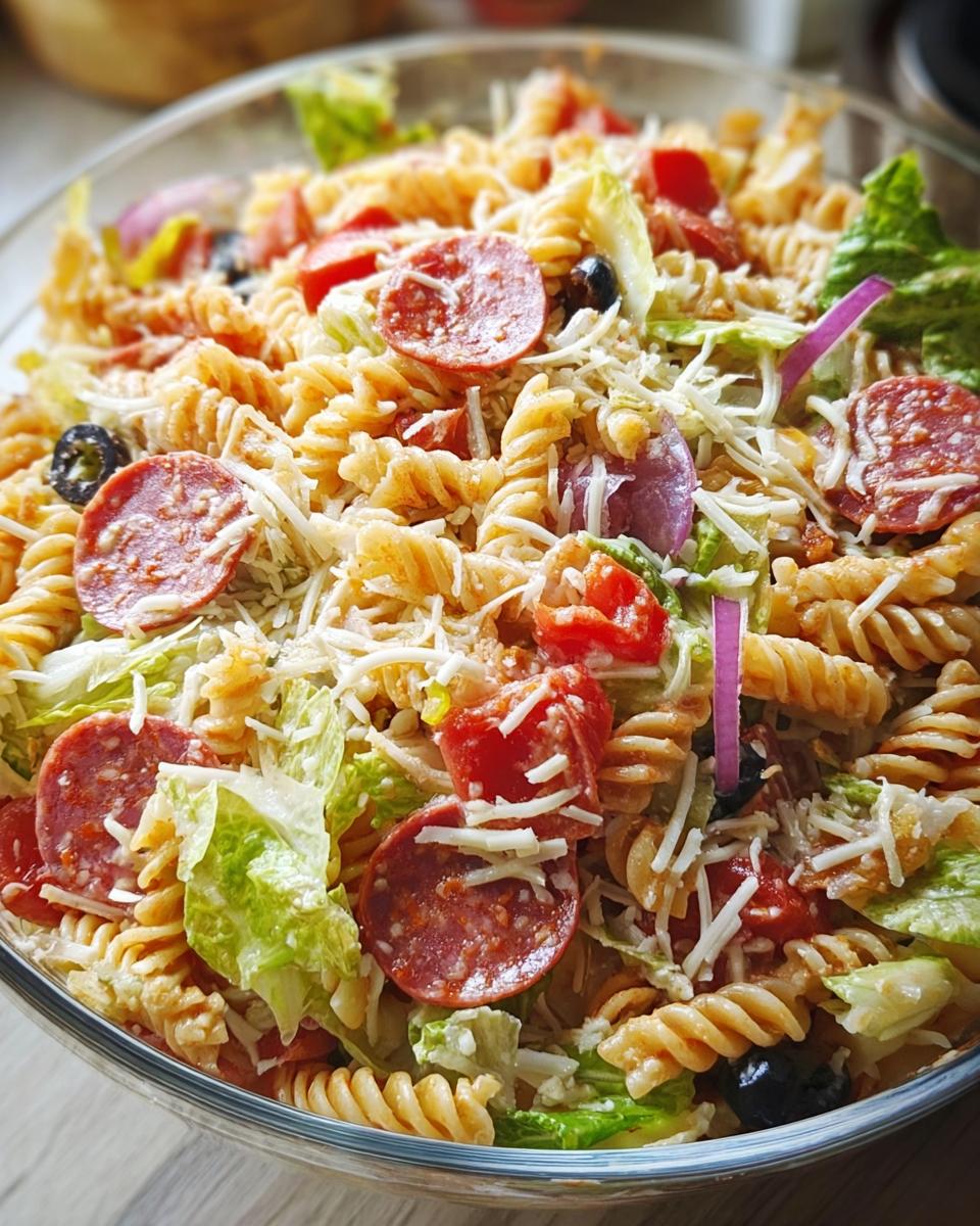 Italian Grinder Pasta Salad - detail 1