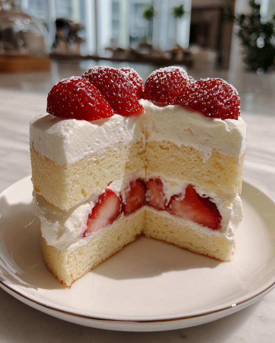 Japanese Strawberry Shortcake - detail 1