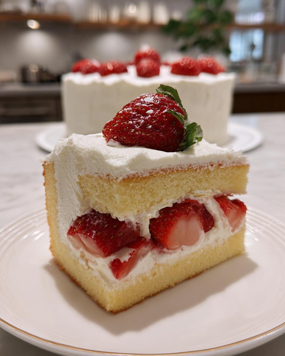 Japanese Strawberry Shortcake - detail 2