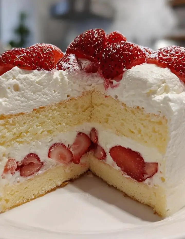 Japanese Strawberry Shortcake