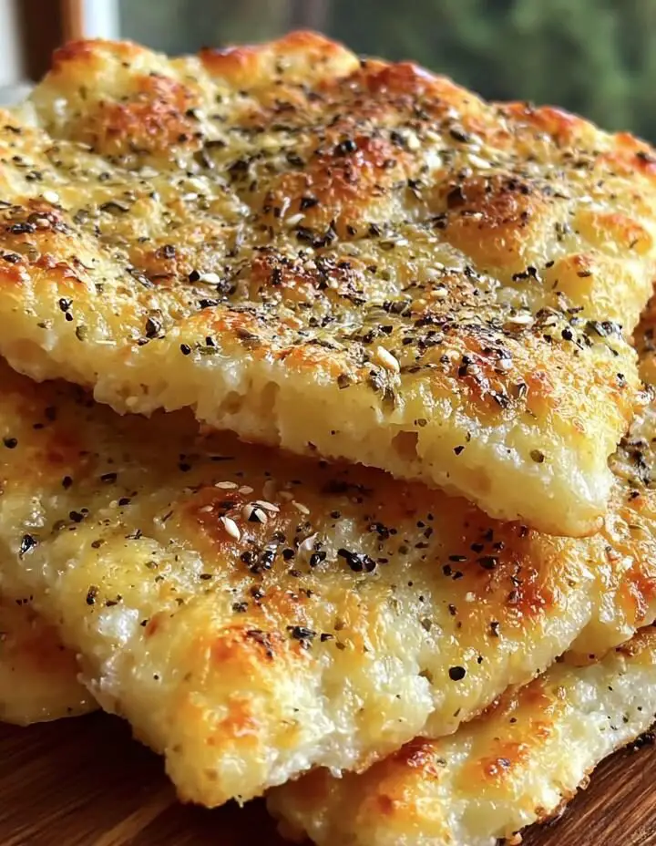 Keto Cottage Cheese Flatbread