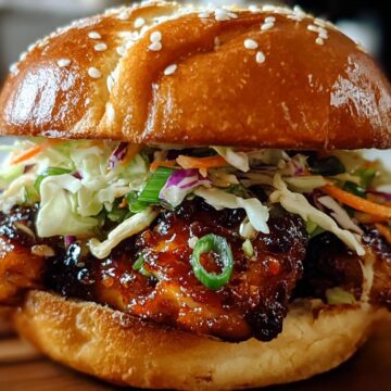 Korean BBQ Chicken Sandwich