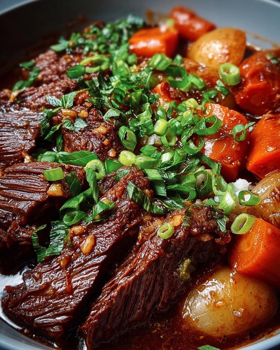 Korean Style Pot Roast - detail 2