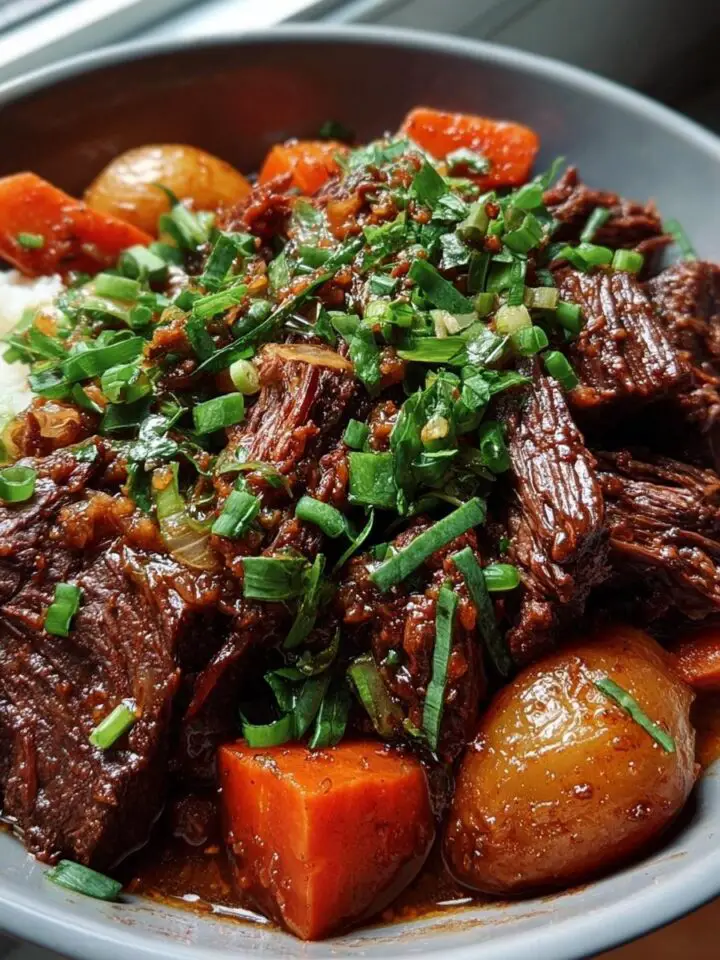 Korean Style Pot Roast