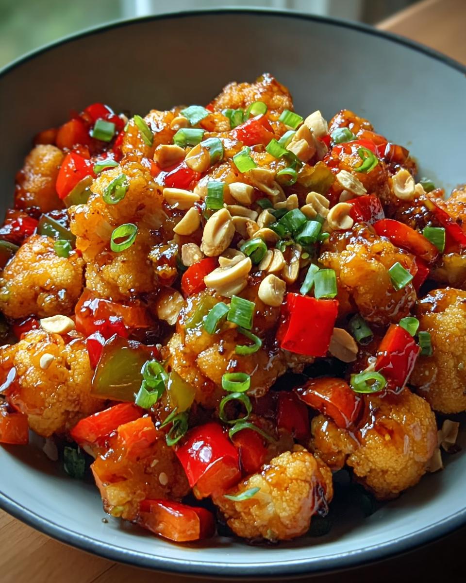 Kung Pao Cauliflower - detail 2