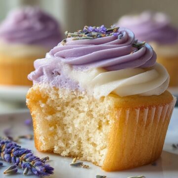 Lavender Honey Cupcakes