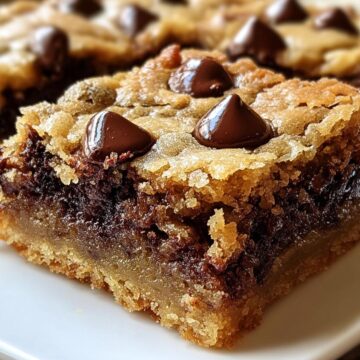 Lazy Chocolate Chip Cookie Bars