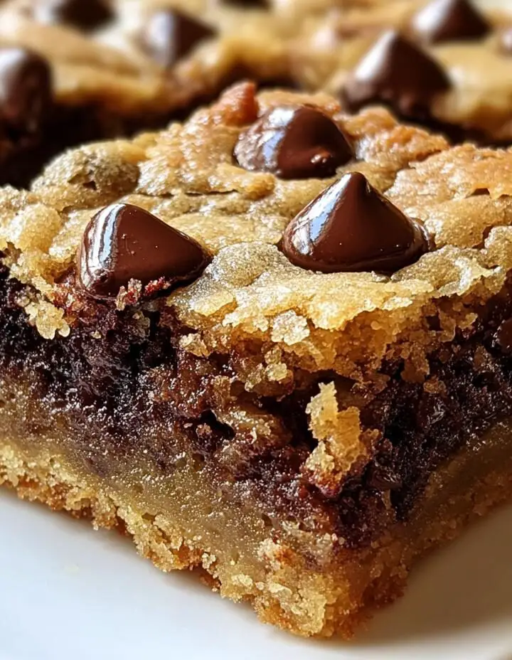Lazy Chocolate Chip Cookie Bars