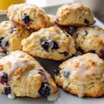 Lemon Blueberry Scones
