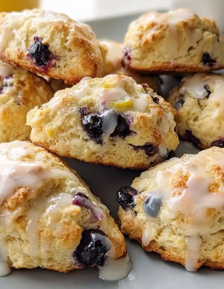 Lemon Blueberry Scones
