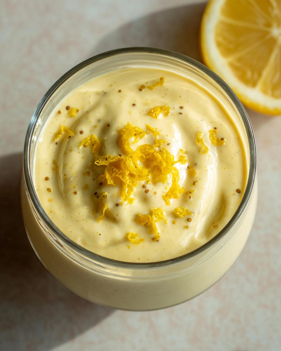 Lemon Cream Chia Pudding - detail 1