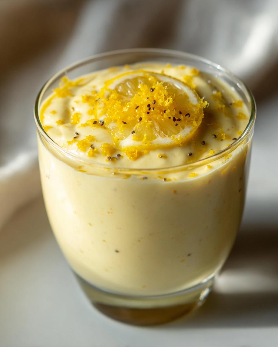 Lemon Cream Chia Pudding - detail 2