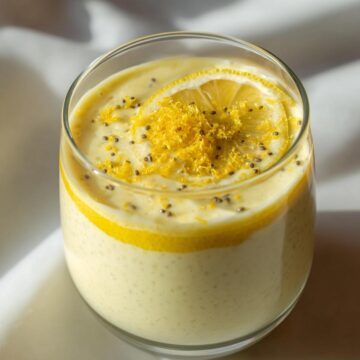 Lemon Cream Chia Pudding