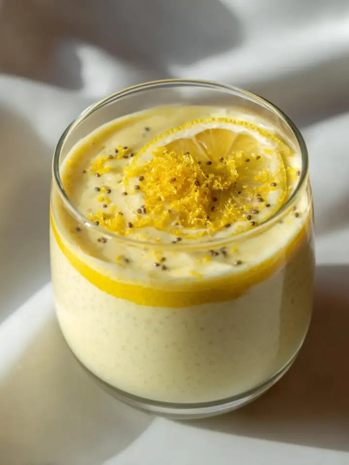 Lemon Cream Chia Pudding