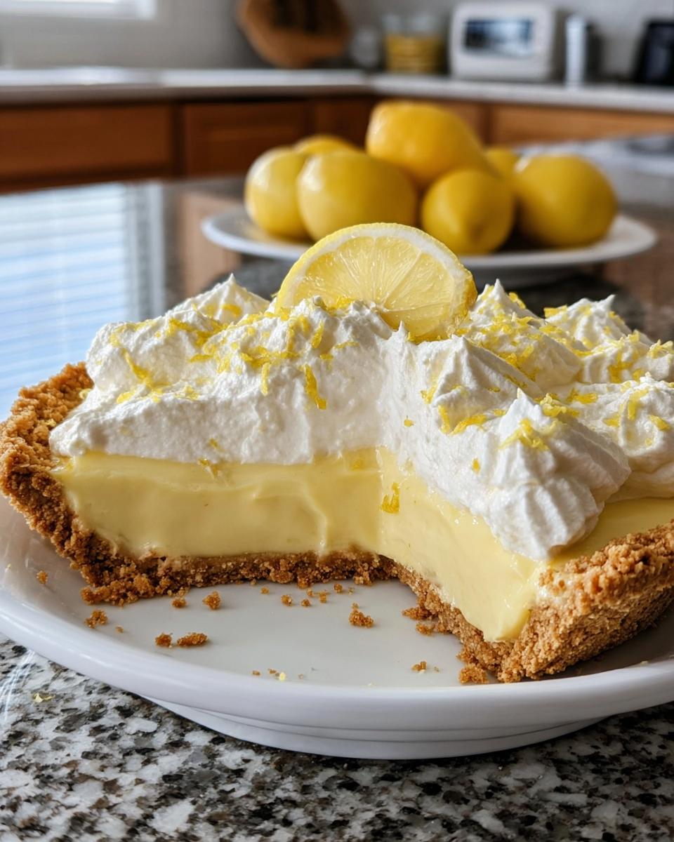 Lemon Cream Pie - detail 2