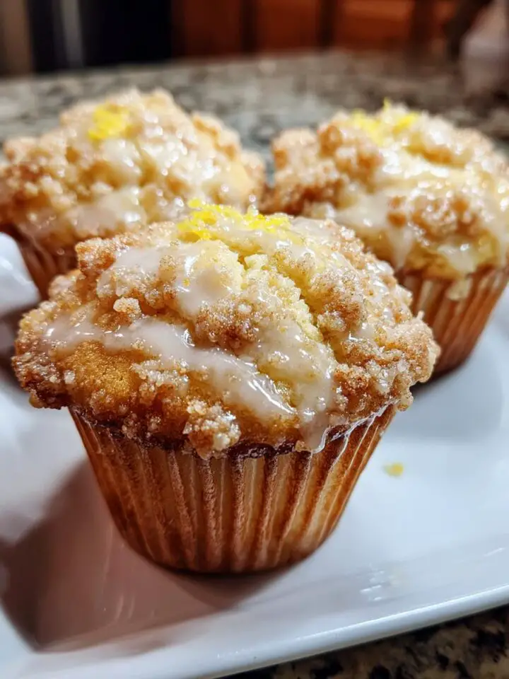 Lemon Crumb Muffins