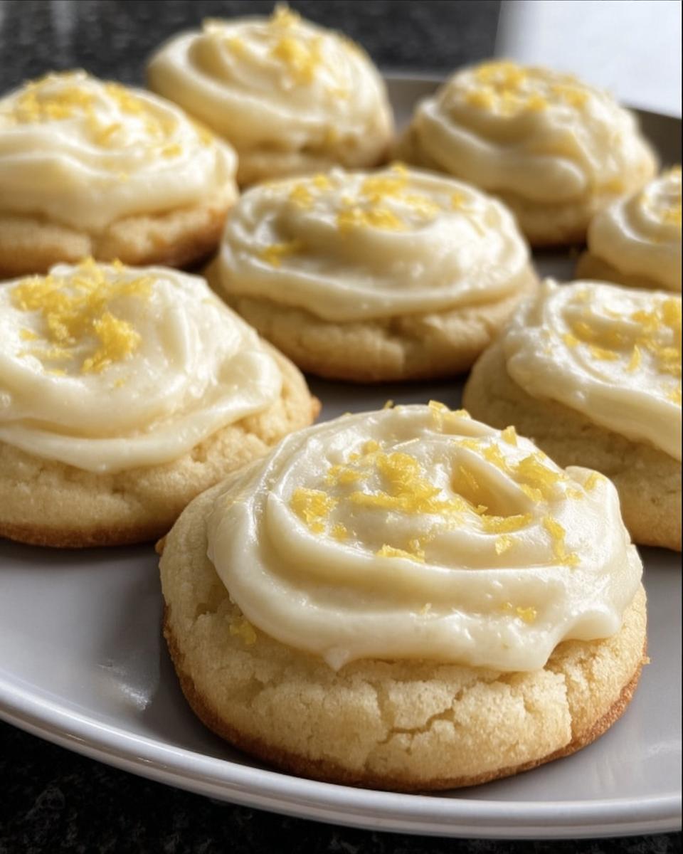 Lemon Meltaway Cookies - detail 1