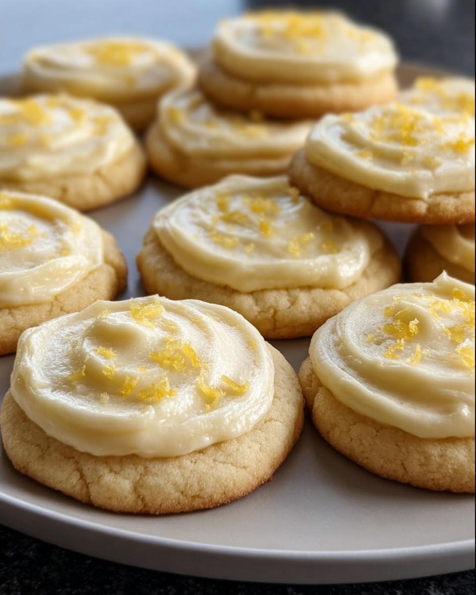 Lemon Meltaway Cookies - detail 2