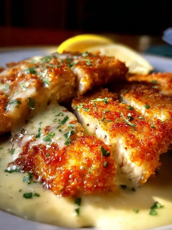 Lemon Pecorino Crusted Chicken