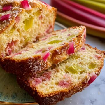 Lemon Rhubarb Bread